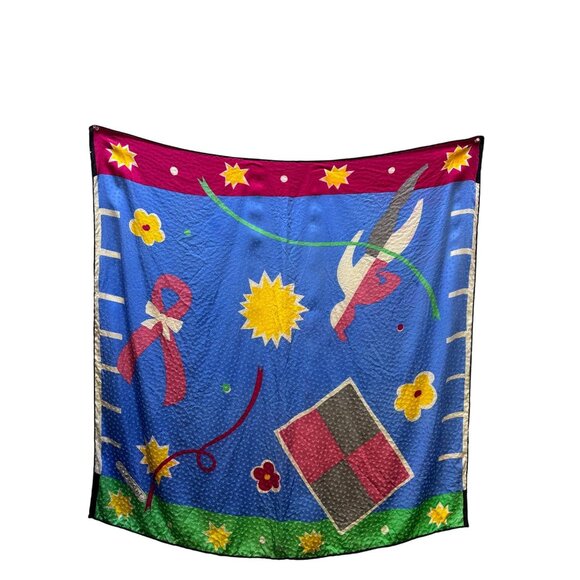 Tiffany & Co. Multicolor Cancer Awareness Scarf - Picture 3 of 6